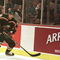 6 Oct 2000:  Left wing #10 Marian Gaborik of the Minnesota Wild controls the puck against the Anaheim Mighty Ducks at The Pond in Anaheim, California. The Ducks won 3-1. Mandatory Credit: Kellie Landis/ALLSPORT