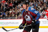 DENVER - OCTOBER 24:  Adam Foote #52 of the Colorado Avalanche skates against the Detroit Red Wings during NHL action at the Pepsi Center on October 24, 2009 in Denver, Colorado. The Avalanche defeated the Red Wings 3-1.  (Photo by Doug Pensinger/Getty Images)