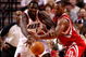 PORTLAND, OR - OCTOBER 27: Greg Oden #52 of the Portland Trail Blazers battles Chuck Hayes #44 of the Houston Rockets during the season opener on October 27, 2009 at the Rose Garden in Portland, Oregon. NOTE TO USER: User expressly acknowledges and agrees that, by downloading and or using this Photograph, user is consenting to the terms and conditions of the Getty Images License Agreement. (Photo by Jonathan Ferrey/Getty Images)