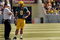 EUGENE, OR - SEPTEMBER 26: Head coach Chip Kelly of the Oregon Ducks speaks with quarterback Jeremiah Masoli #8 in the third quarter of the game against the California Bears at Autzen Stadium on September 26, 2009 in Eugene, Oregon. Oregon won the game 42-3. (Photo by Steve Dykes/Getty Images)