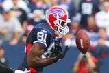 ORCHARD PARK, NY - SEPTEMBER 27: Terrell Owens #81  of the Buffalo Bills can't hold on to a pass thrown to him against the New Orleans Saints at Ralph Wilson Stadium on September 27, 2009 in Orchard Park, New York. The Saints won 27-7. (Photo by Rick Stewart/Getty Images)