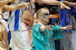 DALLAS - OCTOBER 27:  Entertainers perform to Michael Jackson's 'Thriller' during play between the Washington Wizards and the Dallas Mavericks on October 27, 2009 at American Airlines Center in Dallas, Texas.  NOTE TO USER: User expressly acknowledges and agrees that, by downloading and/or using this Photograph, user is consenting to the terms and conditions of the Getty Images License Agreement.  (Photo by Ronald Martinez/Getty Images)