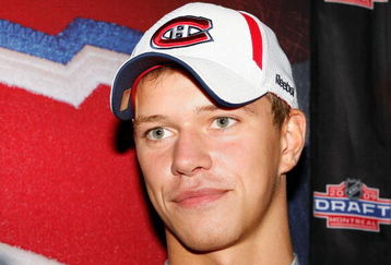 MONTREAL, QC - JUNE 27:  Alexander Avtsyn of the Montreal Canadiens looks on during the 2009 NHL Entry Draft at the Bell Centre on June 27, 2009 in Montreal, Quebec, Canada.  (Photo by Richard Wolowicz/Getty Images)