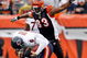 CINCINNATI - OCTOBER 25:  Jay Cutler #6 of the Chicago Bears is sacked by Michael Johnson #93 and Frostee Rucker #92 of the Cincinnati Bengals at Paul Brown Stadium on October 25, 2009 in Cincinnati, Ohio. The Bengals won 45-10.  (Photo by Andy Lyons/Getty Images)