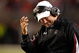 TUSCALOOSA - OCTOBER 17:  Head coach Steve Spurrier of the South Carolina Gamecocks reacts to a call during the game against the Alabama Crimson Tide at Bryant-Denny Stadium on October 17, 2009 in Tuscaloosa, Alabama. The Crimson Tide beat the Gamecocks 20-6.  (Photo by Mike Zarrilli/Getty Images)