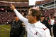TUSCALOOSA, AL - OCTOBER 24:  Head coach Nick Saban of the Alabama Crimson Tide celebrates after their 12-10 win over the Tennessee Volunteers at Bryant-Denny Stadium on October 24, 2009 in Tuscaloosa, Alabama.  (Photo by Kevin C. Cox/Getty Images)