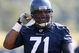 RENTON, WA - JULY 31: Tackle Walter Jones #71 of the Seattle Seahawks smiles during training camp at the Seahawks training facility on July 31, 2009 in Renton, Washington. (Photo by Otto Greule Jr/Getty Images)