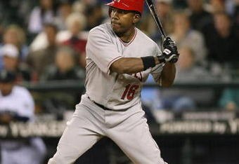 SEATTLE - SEPTEMBER 25:  Garret Anderson #16 of the Los Angeles Angels of Anaheim bats against the Seattle Mariners during the game on September 25, 2008 at Safeco Field in Seattle, Washington. The Angels won 6-4. (Photo by Otto Greule Jr/Getty Images)
