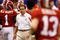 NEW ORLEANS - JANUARY 02:  Head coach Nick Saban of the Alabama Crimson Tide looks on before taking on the Utah Utes during the 75th Allstate Sugar Bowl at the Louisiana Superdome on January 2, 2009 in New Orleans, Louisiana.  (Photo by Kevin C. Cox/Getty Images)
