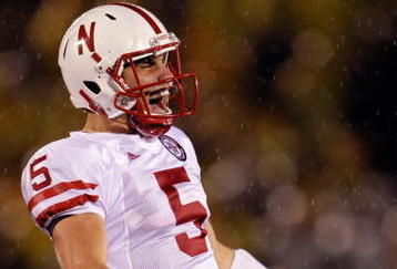 COLUMBIA, MO - OCTOBER 08:  Quarterback Zac Lee #5 of the Nebraska Cornhuskers celebrates after passing for a touchdown during the game against the Missouri Tigers on October 8, 2009 at Faurot Field/Memorial Stadium in Columbia, Missouri.  (Photo by Jamie Squire/Getty Images)
