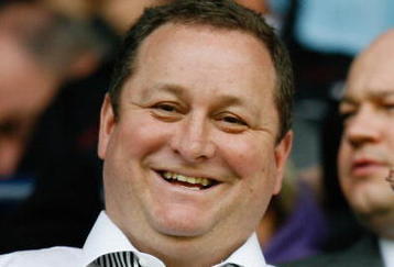 LONDON, ENGLAND - APRIL 19:  Newcastle owner Mike Ashley smiles during the Barclays Premier League match between Tottenham Hotspur and Newcastle United at White Hart Lane on April 19, 2009 in London, England.  (Photo by Paul Gilham/Getty Images)