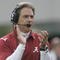 OXFORD, MS - OCTOBER 10:  Coach Nick Saban of the Alabama Crimson Tide watches from the sidelines during their game against the Mississippi Rebels at Vaught-Hemingway Stadium on October 10, 2009 in Oxford, Mississippi. (Photo by Dave Martin/Getty Images)