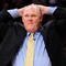 LOS ANGELES, CA - MAY 21:  Head coach George Karl of the Denver Nuggets reatcs in the fourth quarter against the Los Angeles Lakers in Game Two of the Western Conference Finals during the 2009 NBA Playoffs at Staples Center on May 21, 2009 in Los Angeles, California. NOTE TO USER: User expressly acknowledges and agrees that, by downloading and or using this photograph, User is consenting to the terms and conditions of the Getty Images License Agreement.  (Photo by Kevork Djansezian/Getty Images)