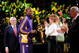 LOS ANGELES, CA - OCTOBER 27:  Kobe Bryant #24 of the Los Angeles Lakers receives his championship ring from Executive Vice President of Business Operations Jeanie Buss before the season opening game against the Los Angeles Clippers at Staples Center on October 27, 2009 in Los Angeles, California.  NOTE TO USER: User expressly acknowledges and agrees that, by downloading and or using this photograph, User is consenting to the terms and conditions of the Getty Images License Agreement. Mandatory Copyright Notice: Copyright 2009 NBAE  (Photo by Kevork Djansezian/Getty Images)