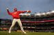 NEW YORK - OCTOBER 28: Jimmy Rollins #11 of the Philadelphia Phillies throws a ball during batting practice against the New York Yankees in Game One of the 2009 MLB World Series at Yankee Stadium on October 28, 2009 in the Bronx borough of New York City. (Photo by Al Bello/Getty Images)