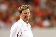 ATHENS, GA - SEPTEMBER 12:  Head coach Steve Spurrier of the South Carolina Gamecocks against the Georgia Bulldogs at Sanford Stadium on September 12, 2009 in Athens, Georgia.  (Photo by Kevin C. Cox/Getty Images)