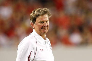 ATHENS, GA - SEPTEMBER 12:  Head coach Steve Spurrier of the South Carolina Gamecocks against the Georgia Bulldogs at Sanford Stadium on September 12, 2009 in Athens, Georgia.  (Photo by Kevin C. Cox/Getty Images)