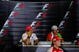 ABU DHABI, UNITED ARAB EMIRATES - OCTOBER 29: (Back row L-R) Jarno Trulli of Italy and Toyota and Adrian Sutil of Germany and Force India, (Front row L-R) Kimi Raikkonen of Finland and Ferrari and Fernando Alonso of Spain and Renault attend the drivers press conference during previews to the Abu Dhabi Formula One Grand Prix at the Yas Marina Circuit on October 29, 2009 in Abu Dhabi, United Arab Emirates. (Photo by Ker Robertson/Getty Images)
