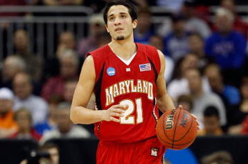 KANSAS CITY, MO - MARCH 21:  Greivis Vasquez #21 of the Maryland Terrapins dribbles the ball upcourt during their second round game against the Memphis Tigers in the NCAA Division I Men's Basketball Tournament at the Sprint Center on March 21, 2009 in Kansas City, Missouri. The Tigers defeated the Terrapins 89-70.  (Photo by Jamie Squire/Getty Images)
