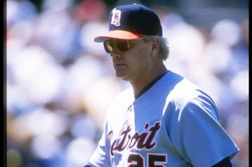 25 Jun 1996:  Manager Buddy Bell of the Detroit Tigers walks onto the field during a game against the Oakland Athletics at the Oakland Coliseum in Oakland, California.  The Tigers won the game 10-8. Mandatory Credit: Otto Greule Jr.  /Allsport