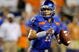BOISE, ID - SEPTEMBER 3: Quarterback Kellen Moore #6 of the Boise State Broncos looks to throw a pass in the third quarter of the game against the Oregon Ducks at Bronco Stadium on September 3, 2009 in Boise, Idaho. Boise State won the game 19-8. (Photo by Steve Dykes/Getty Images)