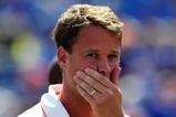 GAINESVILLE, FL - SEPTEMBER 19:  Head coach Lane Kiffin of the Tennessee Volunteers watches the action prior to the game against the Florida Gators at Ben Hill Griffin Stadium on September 19, 2009 in Gainesville, Florida.  (Photo by Sam Greenwood/Getty Images)