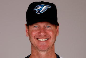 DUNEDIN, FL - FEBRUARY 23:  Brad Arnsberg #38 of the Toronto Blue Jays poses during photo day at the Bobby Mattick Training Center at Englebert Complex on February 23, 2009 in Dunedin, Florida.  (Photo by J. Meric/Getty Images)