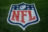 DENVER - SEPTEMBER 20:  A detail of the NFL logo on painted on the sideline grass as the Cleveland Browns face the Denver Broncos during NFL action at Invesco Field at Mile High on September 20, 2009 in Denver, Colorado. The Broncos defeated the Browns 27-6.  (Photo by Doug Pensinger/Getty Images)