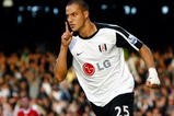 LONDON, ENGLAND - OCTOBER 31:  Bobby Zamora of Fulham celebrates his goal during the Barclays Premier League match between Fulham and Liverpool at Craven Cottage on October 31, 2009 in London, England.  (Photo by Clive Rose/Getty Images)