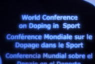 MADRID, SPAIN - NOVEMBER 17: John Fahey of Australia, the newly elected president of the World Anti Doping Agency, gives a news conference following his election at the World Conference on Doping in Sport on November 17, 2007 in Madrid, Spain. (Photo by Jasper Juinen/Getty Images)