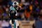 CHARLOTTE, NC - JANUARY 10:  Jake Delhomme #17 of the Carolina Panthers reacts at the end of the fourth quarter during the game against the Arizona Cardinals during the NFC Divisional Playoff Game on January 10, 2009 at Bank of America Stadium in Charlotte, North Carolina.  (Photo by Streeter Lecka/Getty Images)
