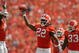CLEMSON, SC - SEPTEMBER 23: Chris Clemons #22 of the Clemson Tigers holds up the ball after a defensive play during their game against the University of North Carolina Tar Heels on September 23, 2006 at Memorial Stadium in Clemson, South Carolina. (Photo By Streeter Lecka/Getty Images)