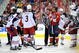 WASHINGTON - NOVEMBER 01: Alex Ovechkin #8 of the Washington Capitals is escorted to the penalty box after receiving a roughing penalty in the second period against the Columbus Blue Jackets at the Verizon Center on November 1, 2009 in Washington, DC. (Photo by Greg Fiume/Getty Images)