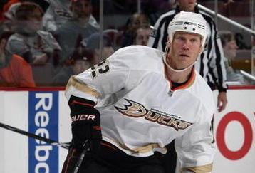 PHILADELPHIA - OCTOBER 10:  Todd Marchant #22 of the Anaheim Ducks skates during the game against the Philadelphia Flyers at the Wachovia Center on October 10, 2009 in Philadelphia, Pennsylvania.  (Photo by Bruce Bennett/Getty Images)