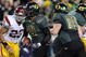 EUGENE, OR - OCTOBER 31: Running back LaMichael James #21 of the Oregon Ducks breaks through the line for a touchdown in the third quarter of the game against the USC Trojans at Autzen Stadium on October 31, 2009 in Eugene, Oregon. James ran for 183 yards and a score as the Ducks upset the Trojans 47-20. (Photo by Steve Dykes/Getty Images)