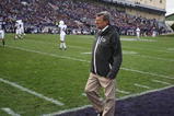 EVANSTON, IL - OCTOBER 31: Head coach Joe Paterno of the Penn State Nittany Lions walks the sidelines as his team takes on the Northwestern Wilcats at Ryan Field on October 31, 2009 in Evanston, Illinois. Penn State defeated Northwestern 34-13. (Photo by Jonathan Daniel/Getty Images)