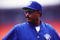 17 APR 1994:  A CANDID PORTRAIT OF TORONTO BLUE JAYS MANAGER CITO GASTON ON THE FIELD BEFORE A GAME AGAINST THE ANGELS. Mandatory Credit: Stephen Dunn/ALLSPORT