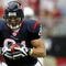 GLENDALE, AZ - OCTOBER 11:  Tight end Owen Daniels #81 of the Houston Texans runs with the ball during the NFL game against the Arizona Cardinals at the Universtity of Phoenix Stadium on October 11, 2009 in Glendale, Arizona. The Cardinals defeated the Texans 28-21.  (Photo by Christian Petersen/Getty Images)