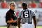 JACKSONVILLE, FL - OCTOBER 31:  Head coach Mark Richt (L) of the Georgia Bulldogs questions a call with side judge Michael Williams (R) during the game against the Florida Gators at Jacksonville Municipal Stadium on October 31, 2009 in Jacksonville, Florida.  (Photo by Kevin C. Cox/Getty Images)