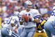 ANAHEIM, CA - JANUARY 4: Quarterback Danny White #11 of the Dallas Cowboys looks to pass during a 1985 NFC Divisional Playoff game against the Los Angeles Rams at Anaheim Stadium on January 4, 1996 in Anaheim, California. The Rams won 20-0. (Photo by George Rose/Getty Images)