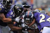 BALTIMORE - NOVEMBER 1:  Brandon Marshall #15 of the Denver Broncos runs the ball against the Baltimore Ravens at M&T Bank Stadium on November 1, 2009 in Baltimore, Maryland. (Photo by Larry French/Getty Images)
