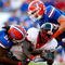 JACKSONVILLE, FL - OCTOBER 31:  Brandon Spikes #51 and Duke Lemmens #44 of the Florida Gators tackle Washaun Ealey #24 of the Georgia Bulldogs at Jacksonville Municipal Stadium on October 31, 2009 in Jacksonville, Florida.  (Photo by Kevin C. Cox/Getty Images)