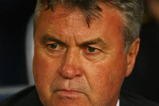 BARCELONA, SPAIN - APRIL 28:  Chelsea Manager Guus Hiddink looks on during the UEFA Champions League Semi Final First Leg match between Barcelona and Chelsea at the Nou Camp Stadium on April 28, 2009 in Barcelona, Spain.  (Photo by Alex Livesey/Getty Images)