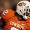STILLWATER, OK - OCTOBER 31:  Running back Beau Johnson #2 of the Oklahoma State Cowboys celebrates his touchdown in the second quarter of the game against the Texas Longhorns at Boone Pickens Stadium on October 31, 2009 in Stillwater, Oklahoma.  (Photo by Ronald Martinez/Getty Images)