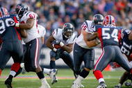 ORCHARD PARK, NY - NOVEMBER 01: Ryan Moats #21 of the Houston Texans runs against the Buffalo Bills at Ralph Wilson Stadium on November 1, 2009 in Orchard Park, New York. Houston won 31-10. (Photo by Rick Stewart/Getty Images)