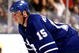 TORONTO - OCTOBER 17: Tomas Kaberle #15 of the Toronto Maple Leafs looks on during a NHL game against the New York Rangers at the Air Canada Centre on October 17, 2009 in Toronto, Ontario, Canada . (Photo by Abelimages/Getty Images)
