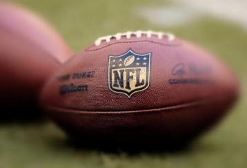 HOUSTON - OCTOBER 25:  An NFL football lays on the field before the San Francisco 49ers take on the Houston Texans at Reliant Stadium on October 25, 2009 in Houston, Texas. (Photo by Bob Levey/Getty Images)