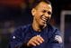 PHILADELPHIA - NOVEMBER 01:  Alex Rodriguez #13 of the New York Yankees laughs during batting practice against the Philadelphia Phillies in Game Four of the 2009 MLB World Series at Citizens Bank Park on November 1, 2009 in Philadelphia, Pennsylvania.  (Photo by Al Bello/Getty Images)