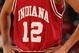 INDIANAPOLIS - MARCH 12: Verdell Jones III #12 of the Indiana Hoosiers looks on against the Penn State Nittany Lions during the first round of the Big Ten Men's Basketball Tournament at Conseco Fieldhouse on March 12, 2009 in Indianapolis, Indiana. (Photo by Jonathan Daniel/Getty Images)