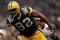26 Jan 1997:  Defensive lineman Reggie White of the Green Bay Packers moves down the field during Super Bowl XXXI against the New England Patriots at the Superdome in New Orleans, Louisiana.  The Packers won the game, 35-21. Mandatory Credit: Doug Pensing